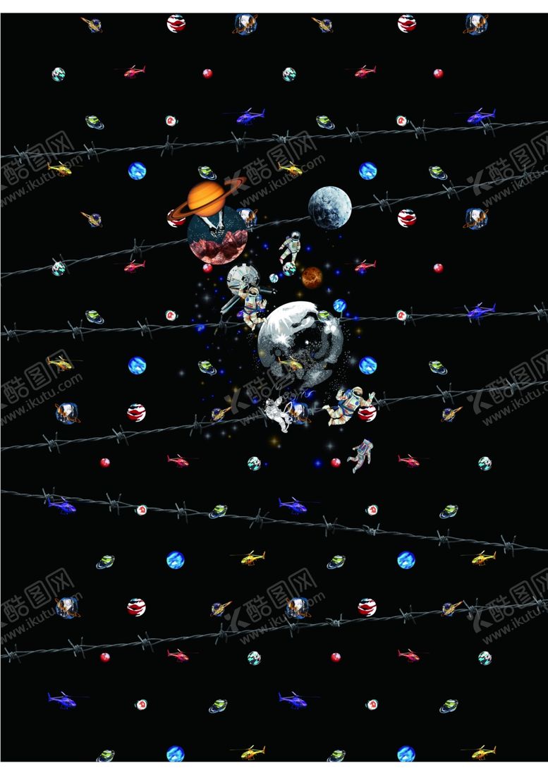 编号：30975607040802574951【酷图网】源文件下载-星球太空