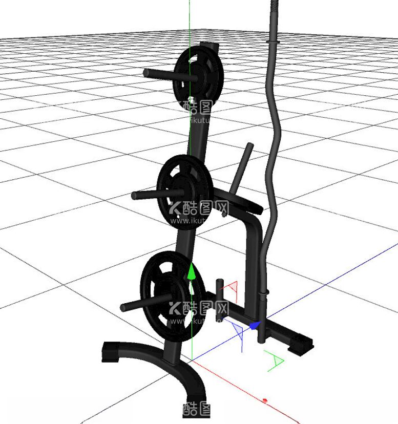 编号：55961002191412202111【酷图网】源文件下载-C4D模型运动器材