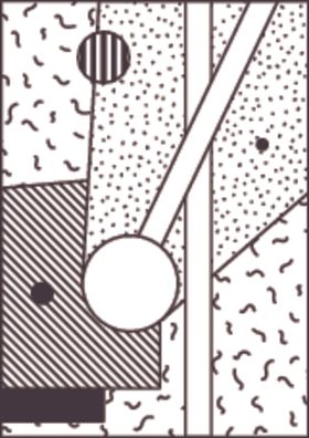 孟菲斯抽象装饰图案