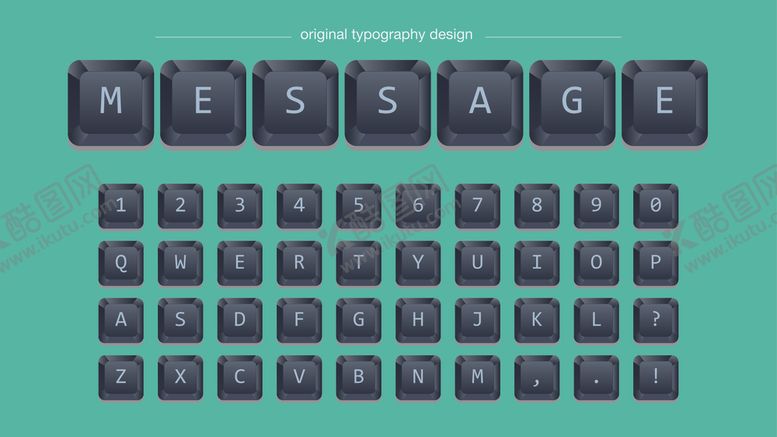 编号：43530010140334074091【酷图网】源文件下载-英文字母设计