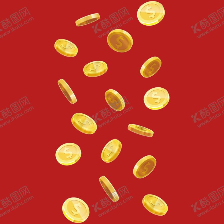 编号：75788601200251187187【酷图网】源文件下载-金币钱币素材