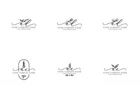 简易线性logo