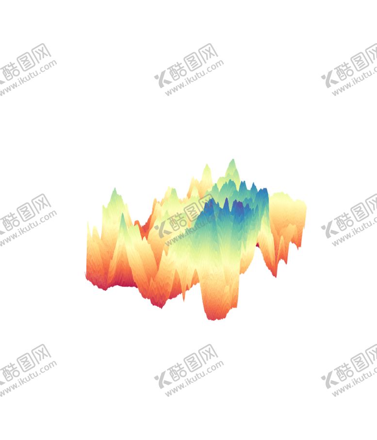 编号：26195303270146065313【酷图网】源文件下载-抽象山峰