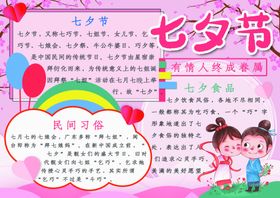 七夕海报情人节海报七夕相会