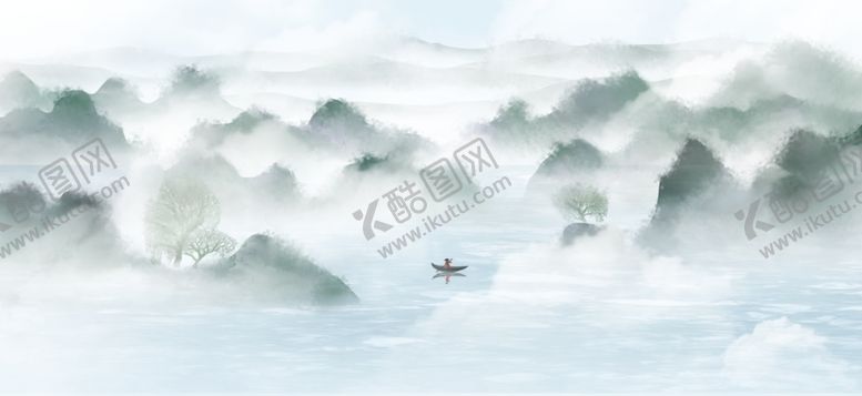 编号：56047806172124449126【酷图网】源文件下载-水墨山水