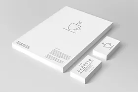 时尚咖啡奶茶办公品牌VI样机贴图