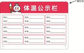 蜜雪冰城奶茶规范体温公示栏