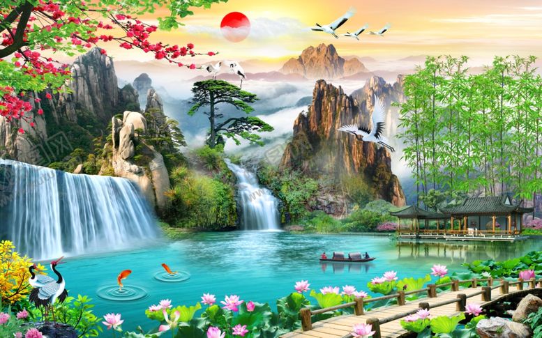 编号：55254410211656487247【酷图网】源文件下载-流水生财