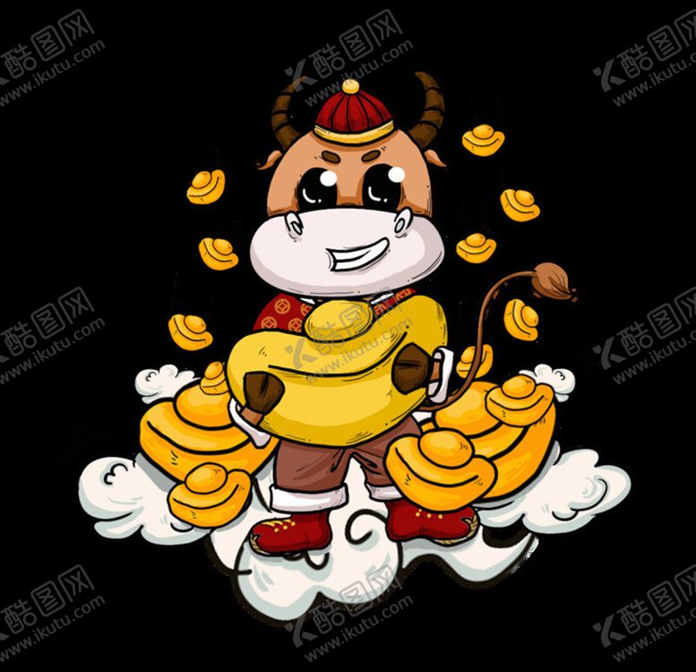 编号：27703004181049563394【酷图网】源文件下载-卡通牛形象