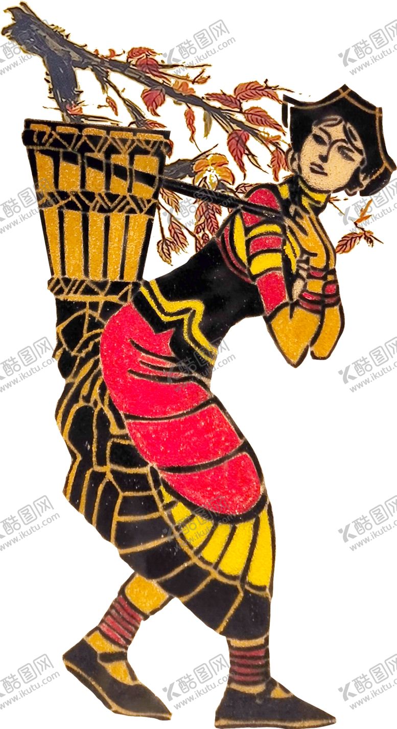 编号：88944607062204023048【酷图网】源文件下载-彝族美女图案