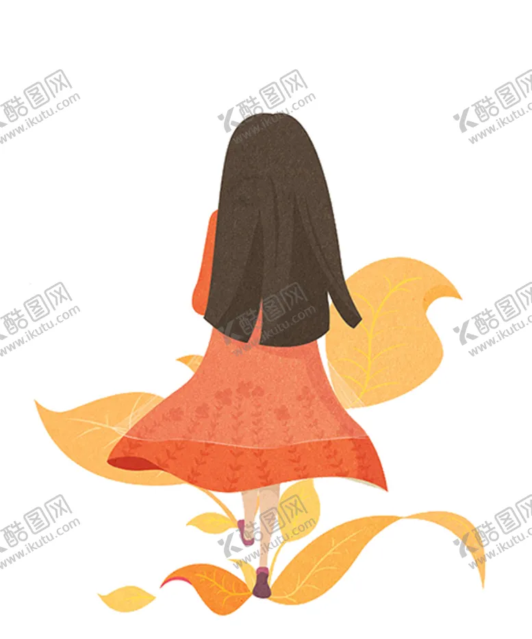 编号：28408604200240204965【酷图网】源文件下载-彩绘人物背影