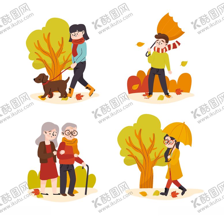 编号：54975804130602053803【酷图网】源文件下载-秋天服饰