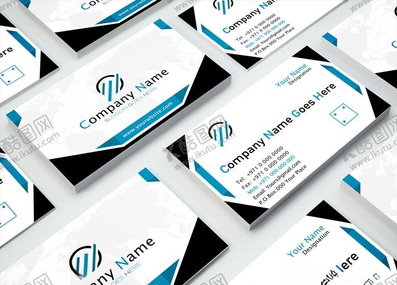 编号：17353606302206367766【酷图网】源文件下载-矢量名片模板