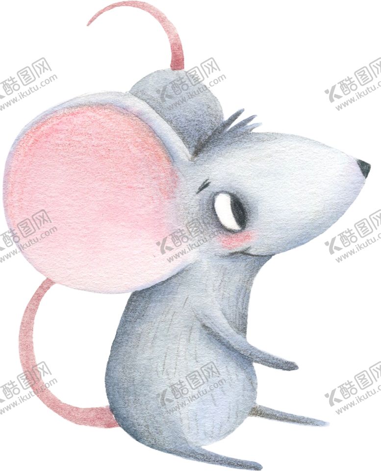 编号：17354510161618484687【酷图网】源文件下载-手绘小老鼠素材