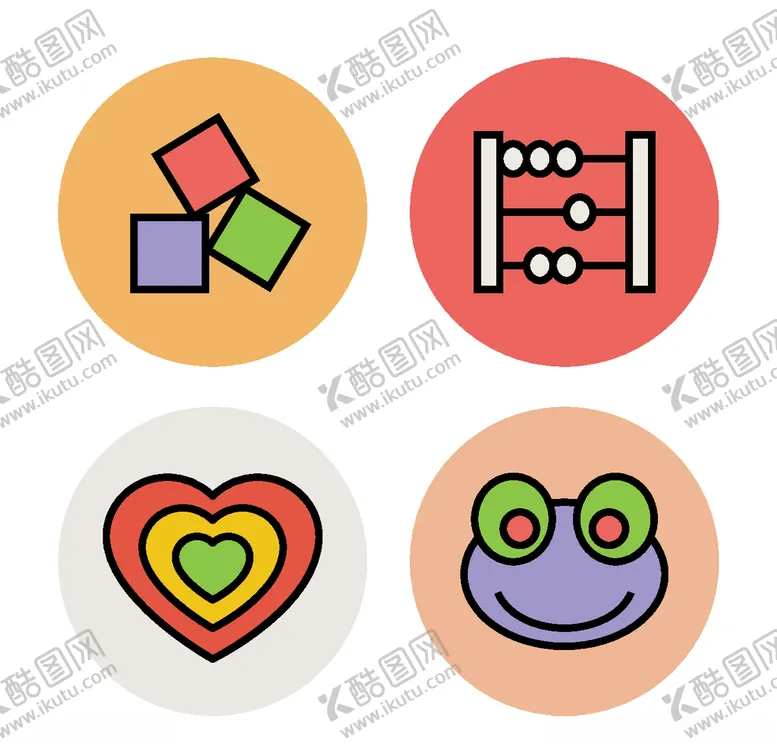 编号：84121603270239517329【酷图网】源文件下载-母婴玩具图标