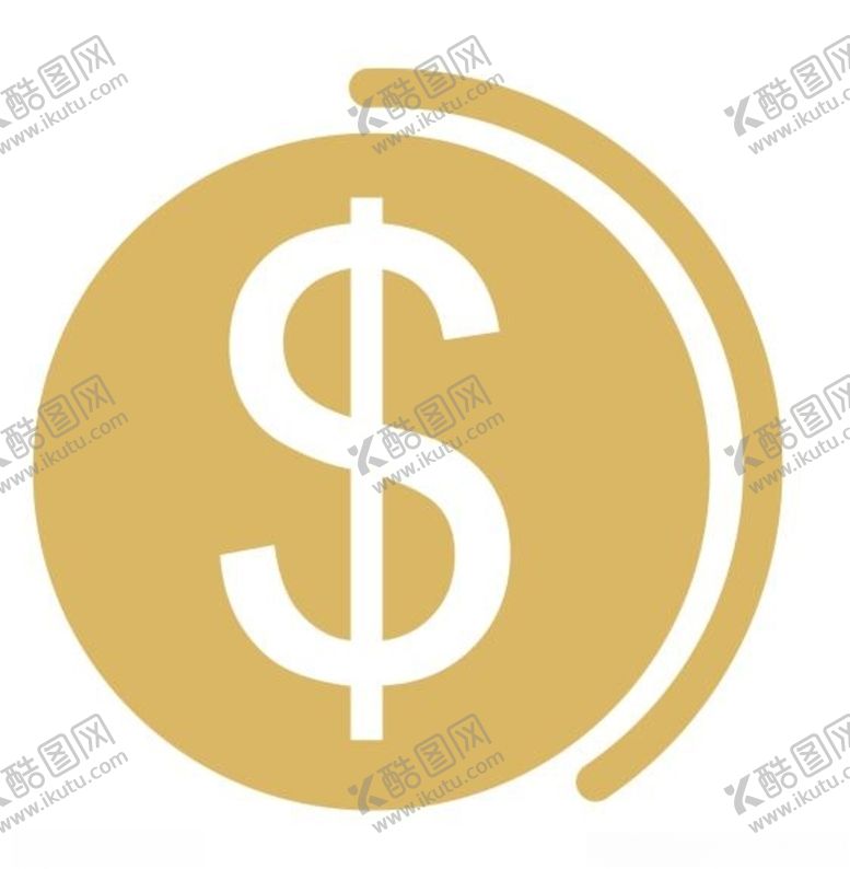 编号：70620309090116408924【酷图网】源文件下载-矢量金币标志