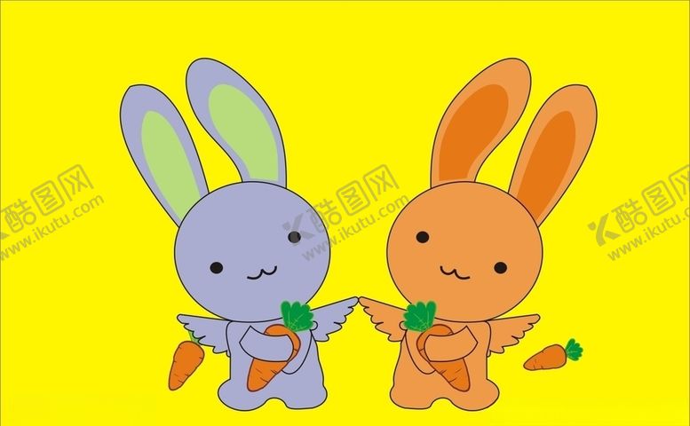 编号：42176107130143013782【酷图网】源文件下载-卡通兔子