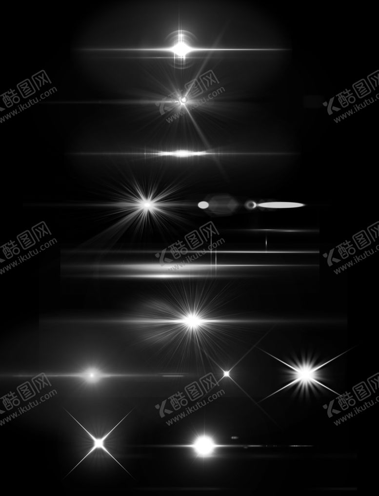 编号：47043606251121319921【酷图网】源文件下载-光效星光白色点光