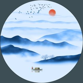水墨山水