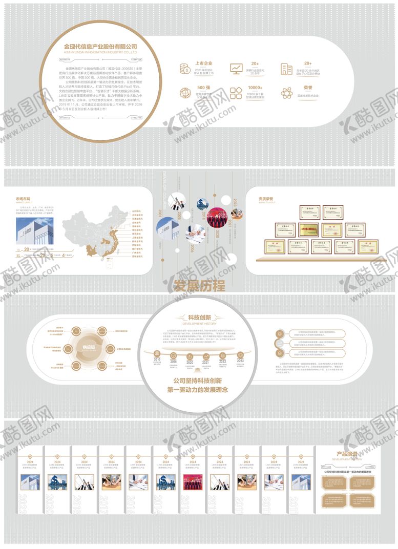 编号：16641211201251305707【酷图网】源文件下载-数字企业展厅立面设计