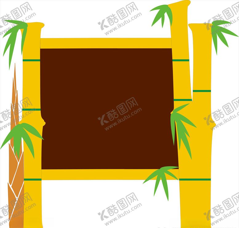 编号：79079610260533318140【酷图网】源文件下载-金丝竹宣传栏