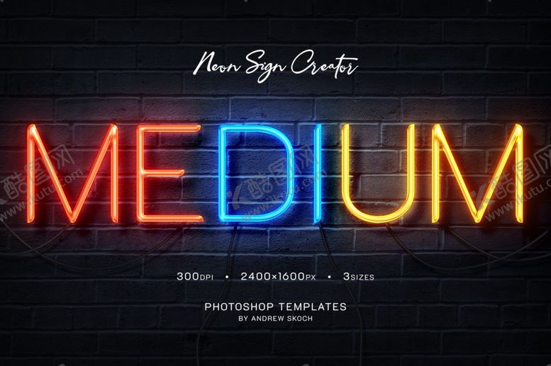 编号：40064409300152342939【酷图网】源文件下载-霓虹字特效