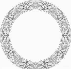 缠枝花纹