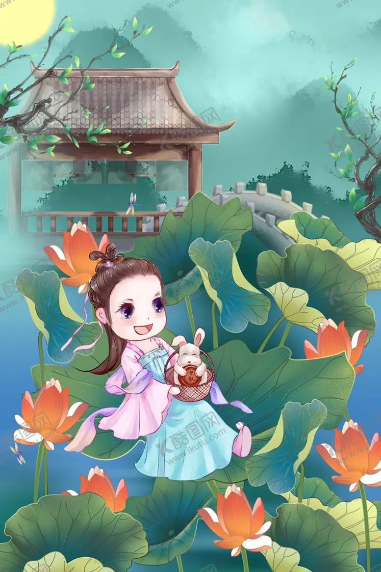 编号：84075110081309336243【酷图网】源文件下载-山水插画