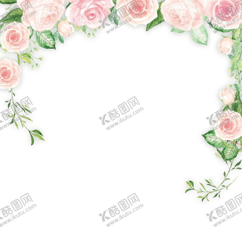 编号：44166707092131027043【酷图网】源文件下载-玫瑰花装饰素材