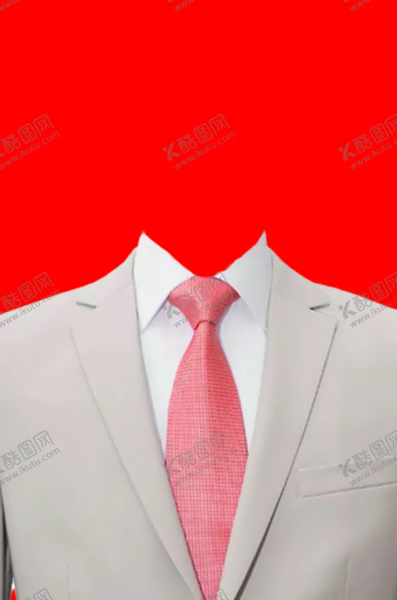 编号：37873104220750129915【酷图网】源文件下载-男士西装证件照