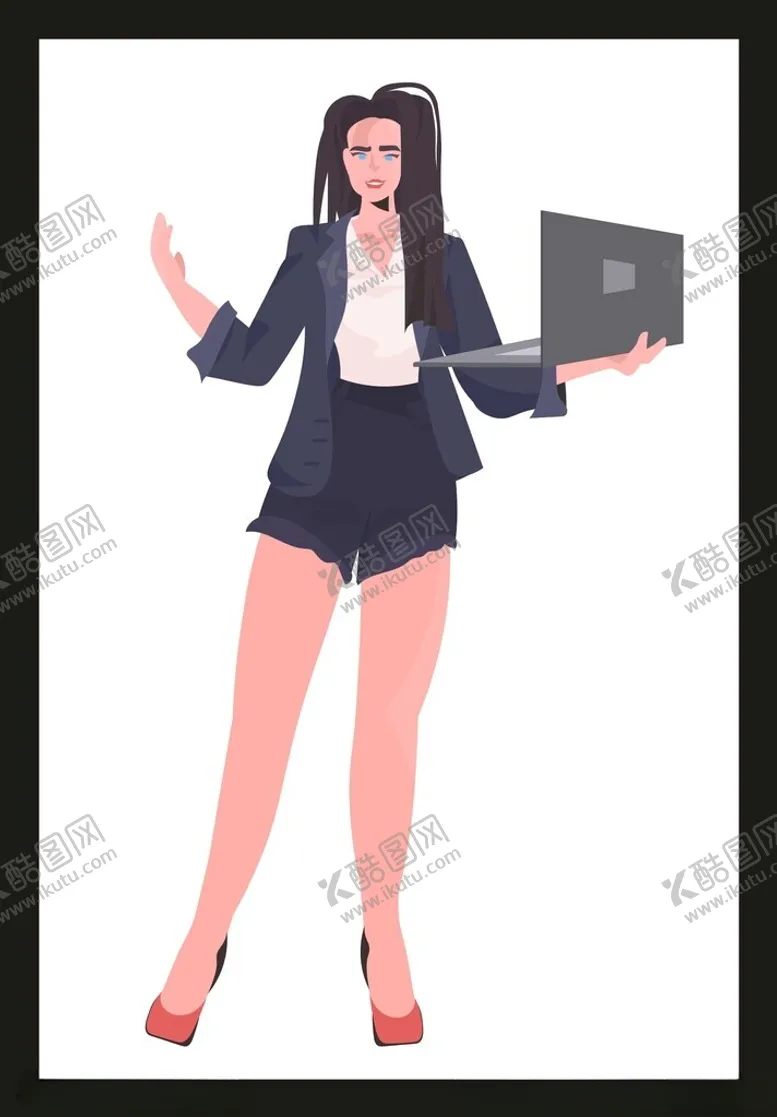 编号：63394001302026071261【酷图网】源文件下载-商务办公女孩