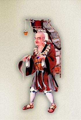 唐玄奘三藏法师画像