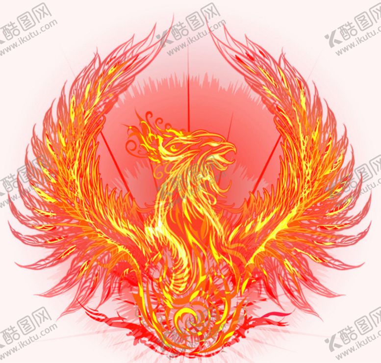 编号：72948509250704294602【酷图网】源文件下载-国潮凤凰插画