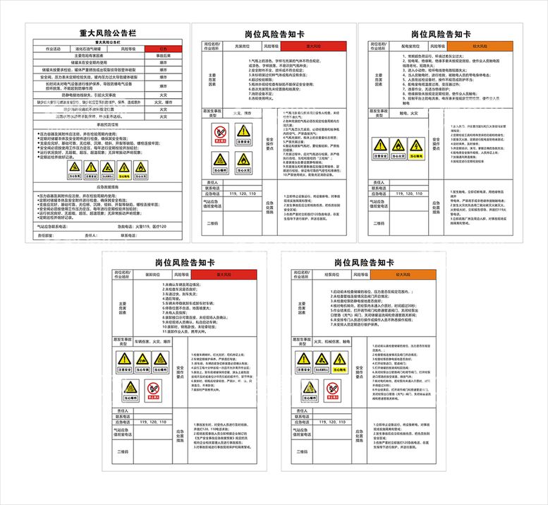 编号：59229301222330449555【酷图网】源文件下载-兰光液化气站 风险管控应知应会