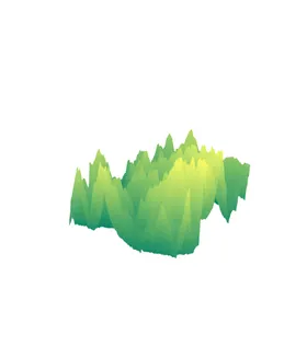 抽象山峰烟雾缭绕水墨迷雾
