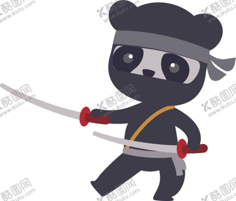 编号：46954307040832236390【酷图网】源文件下载-卡通忍者