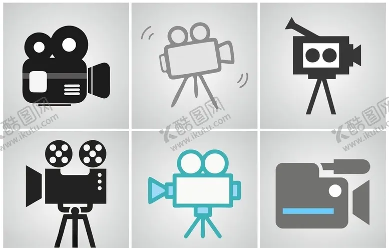 编号：90337909240956106841【酷图网】源文件下载-摄像机矢量