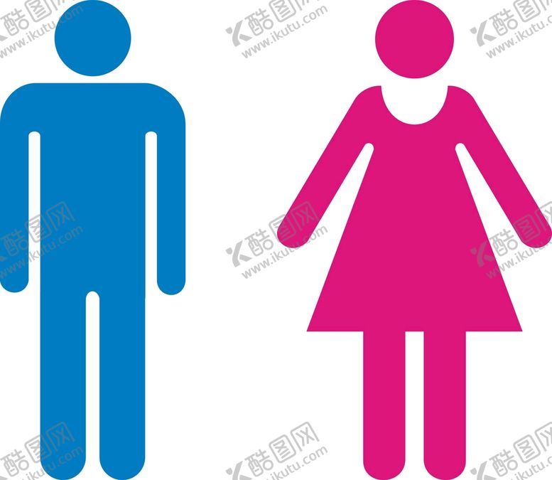 编号：86866410142233455464【酷图网】源文件下载-男女标识