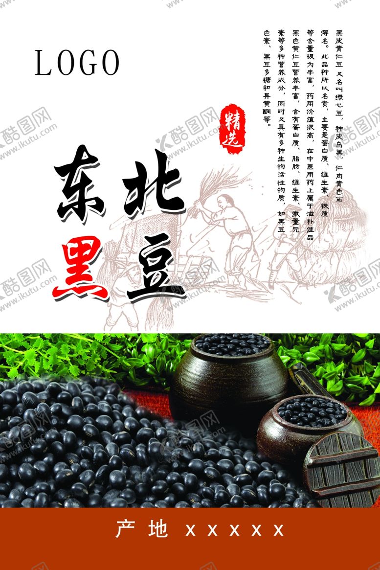 编号：98815612011433509934【酷图网】源文件下载-东北黑豆