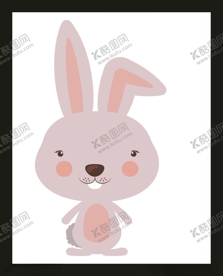 编号：33991202222134496035【酷图网】源文件下载-手绘卡通小兔