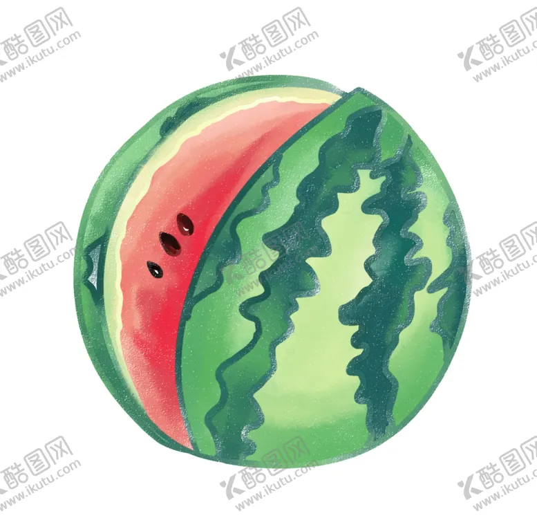 编号：48679201140115131920【酷图网】源文件下载-卡通西瓜