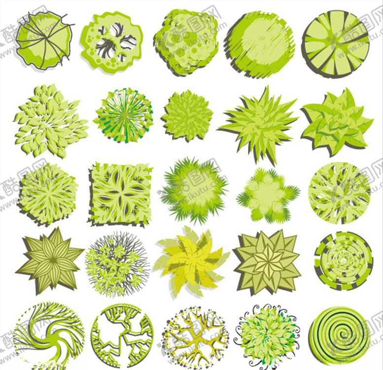 编号：67829910040741471223【酷图网】源文件下载-鸟瞰树木