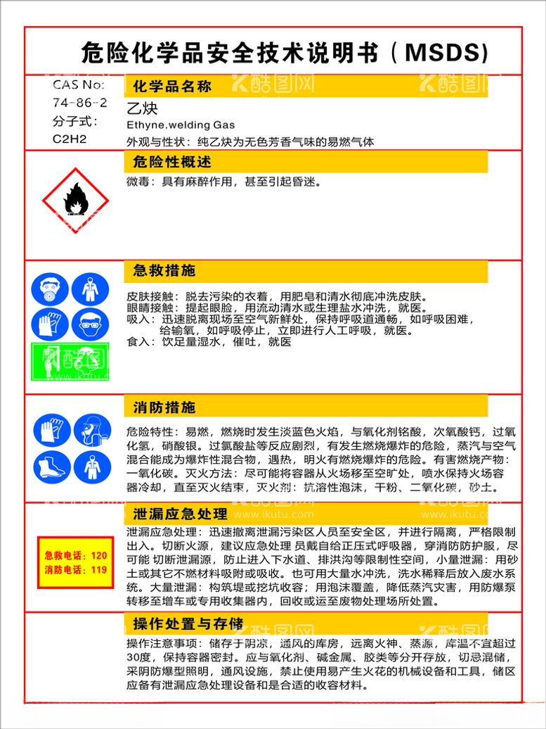 编号：76471112122038245697【酷图网】源文件下载-危险化学品安全技术说明书