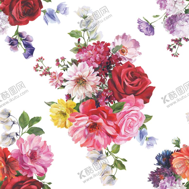 编号：78791403261901038539【酷图网】源文件下载-手绘花
