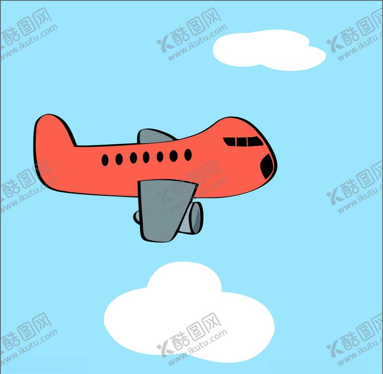 编号：78233705081923291855【酷图网】源文件下载-卡通飞机