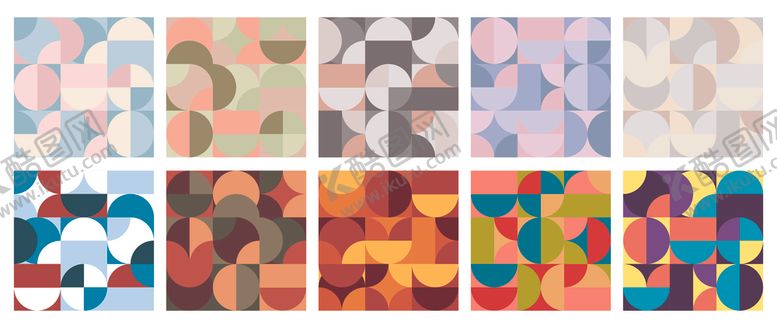 编号：55983004030404556355【酷图网】源文件下载-抽象几何图案