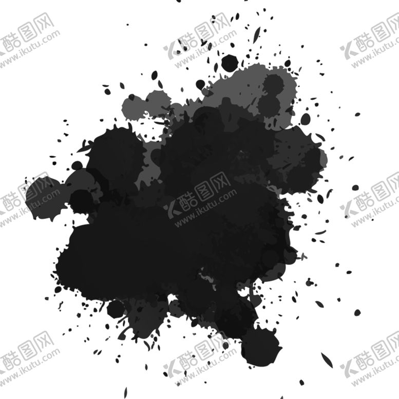 编号：76500812110225029941【酷图网】源文件下载-水墨元素