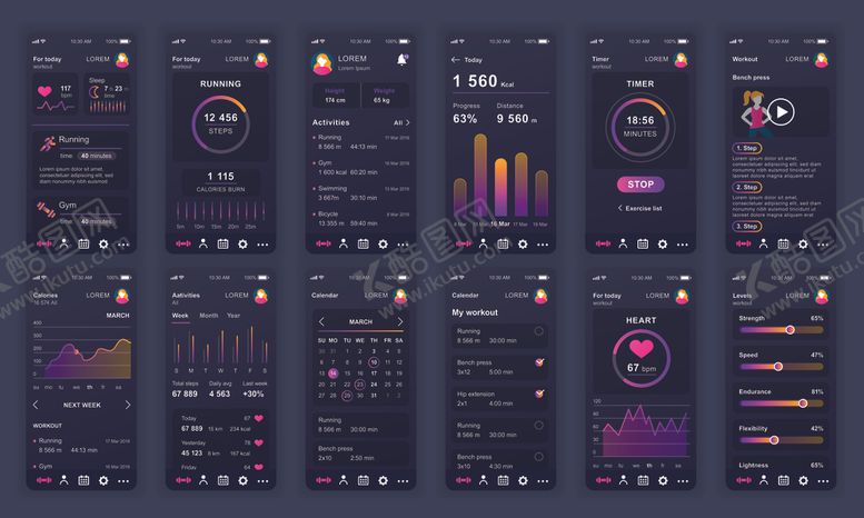 编号：25093204032256114715【酷图网】源文件下载-UI界面设计