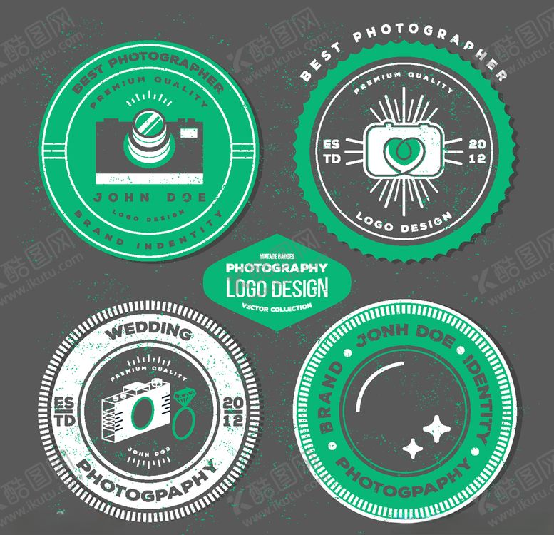 编号：43766010031023545764【酷图网】源文件下载-欧美复古图章