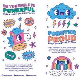 卡通风格儿童活动宣传海报